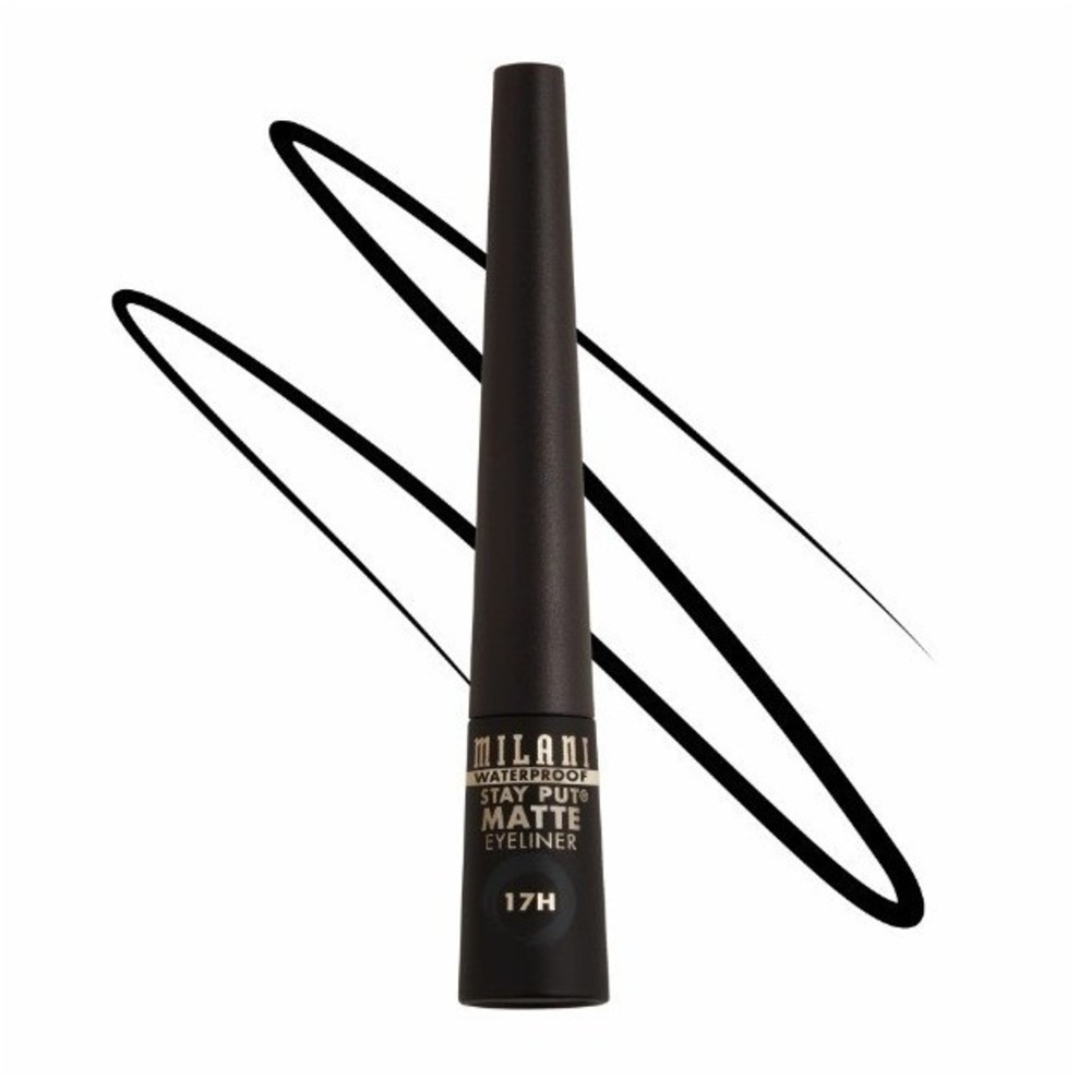 Milani Stay Put Matte Liquid Eyeliner 0.085oz 150 Black Waterproof Matte - Picture 2 of 3